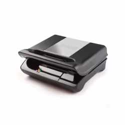 Princess 117002 Gril compact 3 en 1, Noir, Rectangulaire, Plaque, 230 x 130 mm, Énergie, 800 W