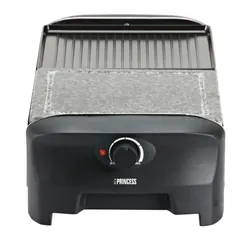 Princess 162820 Raclette 8 et 1/2 Gril et 1/2 Pierre à cuire