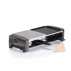 Princess 162820 Raclette 8 et 1/2 Gril et 1/2 Pierre à cuire