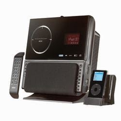 Akai Radio, CD-player + Bluetooth + iPod dock Lecteur CD portable Noir