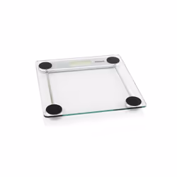 Tristar WG-2421 Pèse-personne, Pèse-personne électronique, 150 kg, 100 g, Argent, Transparent, kg, lb, ST, Carré