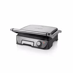 Tristar GR-2849 Grill à contact, Noir, Acier inoxydable, Pose libre, 1 zone(s), 290 x 300 mm, Rotatif, 2000 W