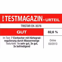 Tristar EK-3076 Cuiseur à oeufs