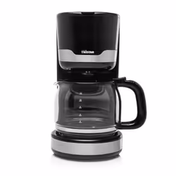 Tristar CM-1249 Cafetière, Machine à café filtre, 1,5 L, Café moulu, 1000 W, Noir, Acier inoxydable