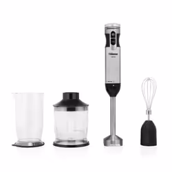Tristar MX-4829 Kit mixeur plongeant, Mélangeur par immersion, 0,7 L, Pileur de glace, 1 m, 1000 W, Noir, Acier inoxydable
