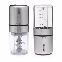 Princess 221080 hachoir électrique 0,5 L 350 W Noir, Acier inoxydable, Transparent - Vue supplémentaire 3