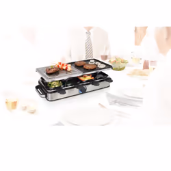 Princess Appareil à raclette 162635 pour 8 personnes avec pierre et grill Deluxe - Vue supplémentaire 10