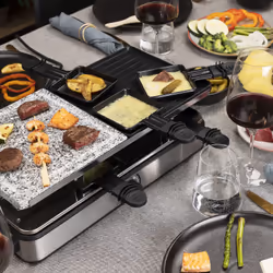 Princess Appareil à raclette 162635 pour 8 personnes avec pierre et grill Deluxe - Vue supplémentaire 12