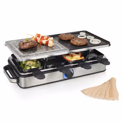 Princess Appareil à raclette 162635 pour 8 personnes avec pierre et grill Deluxe - Vue supplémentaire 6