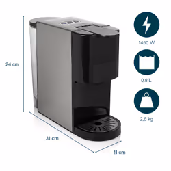Princess 01.249450.01.001 Machine à café multi capsules Inox - 4 en 1 - Vue supplémentaire 20
