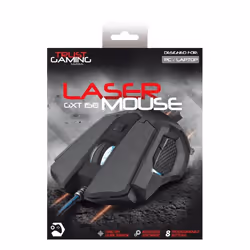 Trust GXT 158 souris Ambidextre USB Type-A Laser 5000 DPI - Vue supplémentaire 3