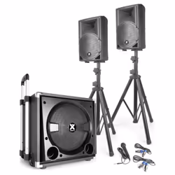 Vonyx VX840BT, Avec fil, 900 W, Noir