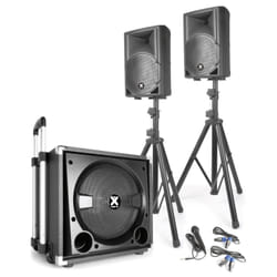 Vonyx VX840BT haut-parleur Noir Avec fil 900 W