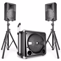 Vonyx VX840BT haut-parleur Noir Avec fil 900 W