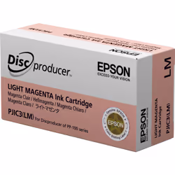 Epson Cartouche d'encre magenta clair PP-100 (PJIC3), Original, Encre à pigments, Magenta clair, Epson, - PP-50BD - PP-50 - P ...