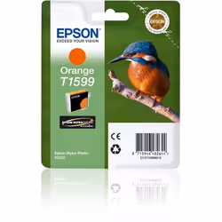 Epson Cartouche "Martin-pêcheur" - Encre UltraChrome Hi-Gloss2 Orange, Original, Encre à pigments, Orange, Epson, - Epson Sty ...