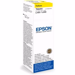 Epson T6644 Yellow ink bottle 70ml, Original, Encre à pigments, Jaune, Epson L100/L110/L200/L300/L355/L550, 1 pièce(s), Indon ...