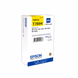 Epson Encre Jaune XXL (4 000 p), Original, Encre à pigments, Jaune, Epson, WorkForce Pro: WF-5110/WF-5190/WF-5620/WF-5690, 1  ...