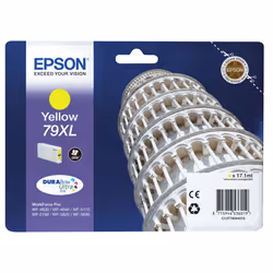 Epson Tower of Pisa Encre Jaune "Tour de Pise" XL (2 000 p), Original, Encre à pigments, Jaune, Epson, WorkForce Pro WF-5620D ...
