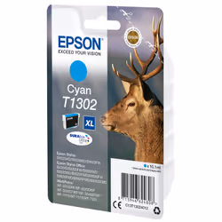 Epson Stag Cartouche "Cerf" - Encre DURABrite Ultra C (XL) (C13T13024012) - Vue supplémentaire 2
