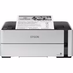 Epson EcoTank M1140, 1200 x 2400 DPI, A4, 20000 pages par mois, 39 ppm, Impression recto-verso, Noir, Blanc