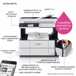 Epson EcoTank ET-M3170 - Vue supplémentaire 5
