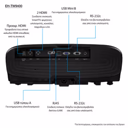 Epson Home Cinema EH-TW9400 - Vue supplémentaire 13