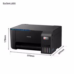 Imprimante Epson EcoTank L3251 Multifonction 3en1 à Réservoir Intégré Couleur A4 Wifi - Vue supplémentaire 8