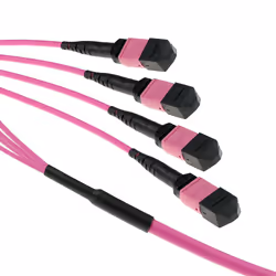 ACT DC5411 câble de fibre optique 50 m MPO/MTP OM4 Violet - Vue supplémentaire 3