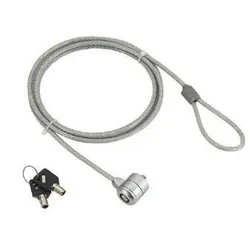Gembird LK-K-01 câble antivol Argent 1,8 m