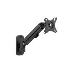 Gembird MA-WA1-01 support d'écran plat pour bureau 68,6 cm (27") Noir Mur