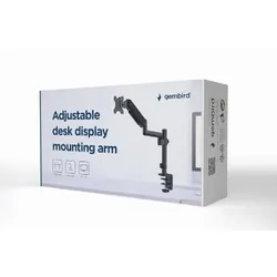 Gembird MA-DA1P-01 support d'écran plat pour bureau 81,3 cm (32") Noir
