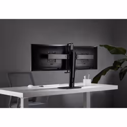 Gembird MS-D2-01 support d'écran plat pour bureau 68,6 cm (27") Noir - Vue supplémentaire 7