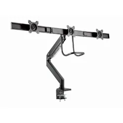 Gembird MA-DA3-03 support d'écran plat pour bureau 68,6 cm (27") Noir