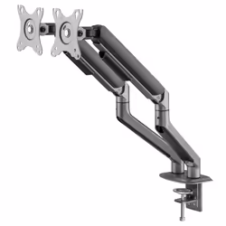 Gembird MA-DA2-05 support d'écran plat pour bureau 81,3 cm (32") Gris - Vue supplémentaire 3
