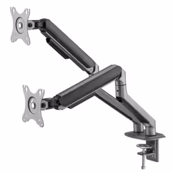 Gembird MA-DA2-05 support d'écran plat pour bureau 81,3 cm (32") Gris - Vue supplémentaire 4