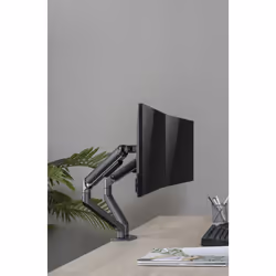 Gembird MA-DA2-05 support d'écran plat pour bureau 81,3 cm (32") Gris - Vue supplémentaire 9