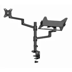 Gembird MA-DA-04 support d'écran plat pour bureau 81,3 cm (32") Noir