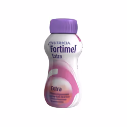 Fortimel® Protein 200 ml est un complément nutritionnel oral hyperprotidique, hyperénergétique. Denrée alimentaire destinée à ...