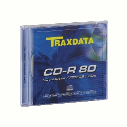 Traxdata CD-R 52x 700 Mo 1 pièce(s)