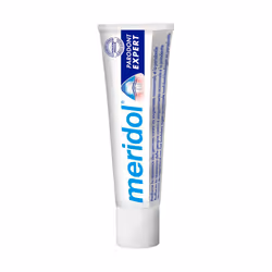 MERIDOL le dentifrice PARODONT EXPERT, dentifrice quotidien fluoré spécialement conçu pour les problèmes gingivaux sévères, r ...