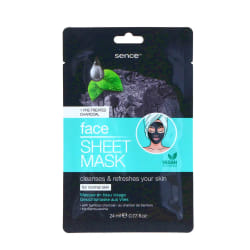 SENCE - Masque Tissu Visage CHARCOAL