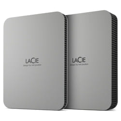 LaCie Mobile Drive (2022) disque dur externe 1 To Argent