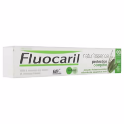 Fluocaril Natur'Essence Dentifrice Protection Complète Bi-Fluoré 75 ml est un dentifrice qui contient des huiles essentielles ...