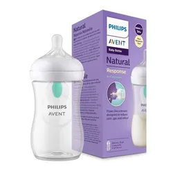 Avent Natural Response Biberon Valve Airfree 1 Mois+ Débit 3 260ml