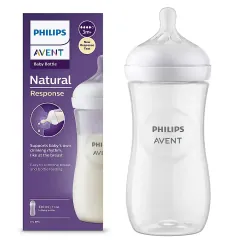 AVENT NATURAL RESPONSE BIBERON ANTI COLIQUE 3M+ 330ML SCY906/01