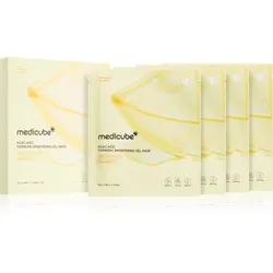 medicube Kojic Acid Turmeric Brightening Gel Mask 4 pcs