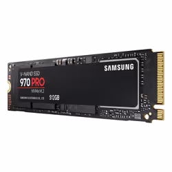 Samsung 970 PRO M.2 512 GB PCI Express 3.0 V-NAND MLC NVMe (MZ-V7P512BW)