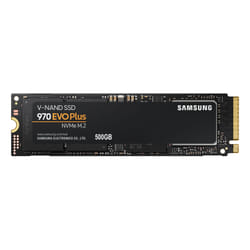 Samsung 970 EVO Plus M.2 500 GB PCI Express 3.0 V-NAND MLC NVMe (MZ-V7S500BW)
