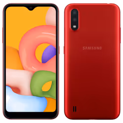 Samsung Galaxy A01: Taille de l’écran: 5.7 pouces – Résolution: 720 x 1560 pixels – Système d’exploitation: Android 10 (Go ed ...